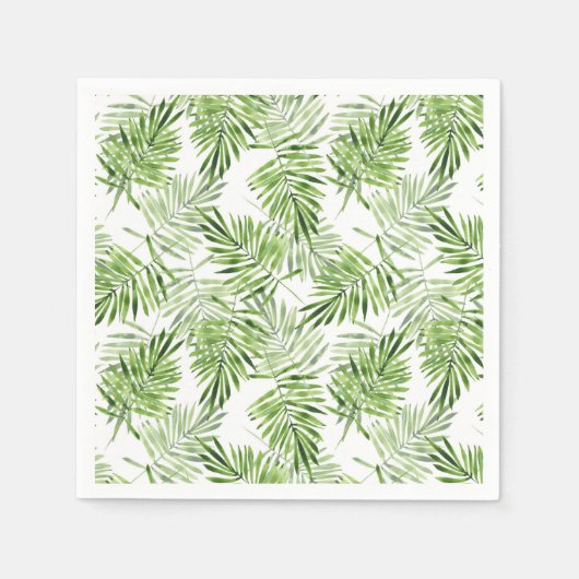 Green Palm Blätter Serviette (Vorderseite)
