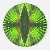 Green Palm Frond Magnet (Vorne)