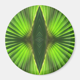 Green Palm Frond Magnet