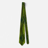 Green Palm Fronds Krawatte (Vorderseite)