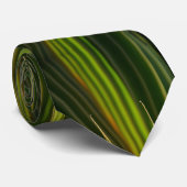 Green Palm Fronds Natürliche Abstrakt Krawatte (Gerollt)