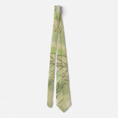 Green Palm Frontend Muster Krawatte (Rückseite)