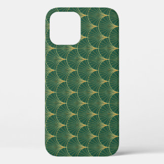Green Palm Leaf Art Deco Case-Mate iPhone Hülle