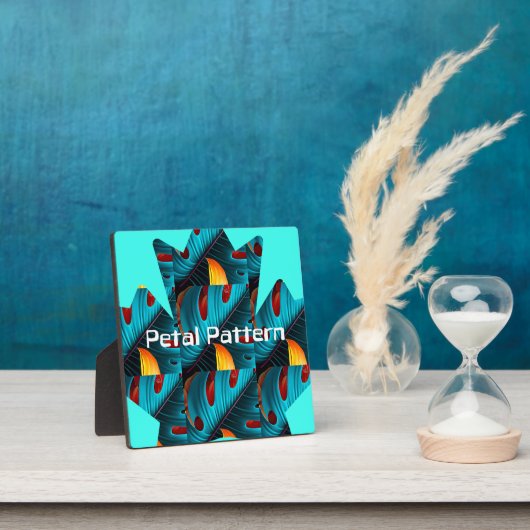 Green Palm Leaf Muster Fotoplatte (InSitu)