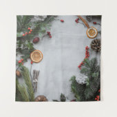 GREEN PALM LEAF WANDTEPPICH (Vorderseite)