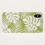 Green Palm Verlasse Regenwaldmuster Case-Mate iPhone Hülle (Rückseite (Horizontal))
