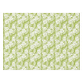 Green Palm Verlasse Regenwaldmuster Tischdecke (Vorderseite (Horizontal))