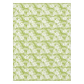 Green Palm Verlasse Regenwaldmuster Tischdecke (Vorderseite)