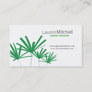 GREEN PALMS Business Card Visitenkarte
