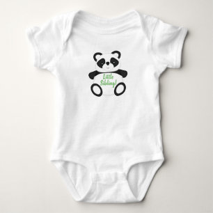 Green Panda Bear Baby Dusche Baby Strampler