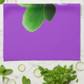 Green Pansy Kitchtuch Geschirrtuch (Gefaltet)