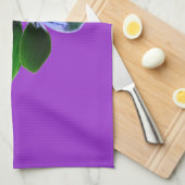 Green Pansy Kitchtuch Geschirrtuch (Viertel Falte)