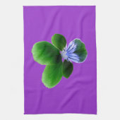 Green Pansy Kitchtuch Geschirrtuch (Vertikal)