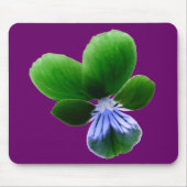 Green Pansy Mousepad (Vorne)