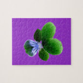 Green Pansy Puzzle (Horizontal)