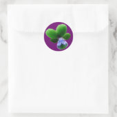 Green Pansy Sticker (Tasche)