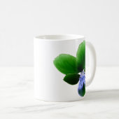 Green Pansy Tasse (VorderseiteRechts)