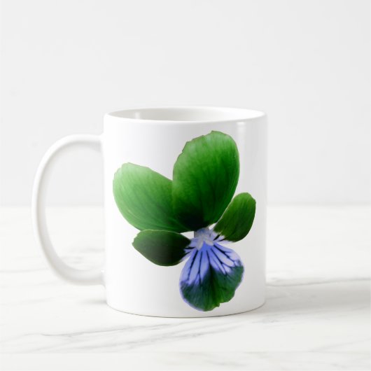 Green Pansy Tasse (Links)