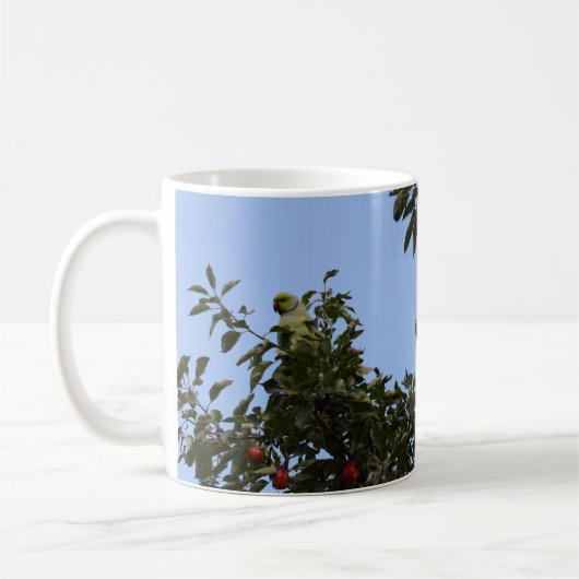 Green Parakeet Kaffeetasse (Links)