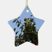 Green Parakeet Keramik Ornament (Rechts)