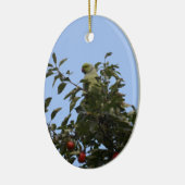 Green Parakeet Keramik Ornament (Links)