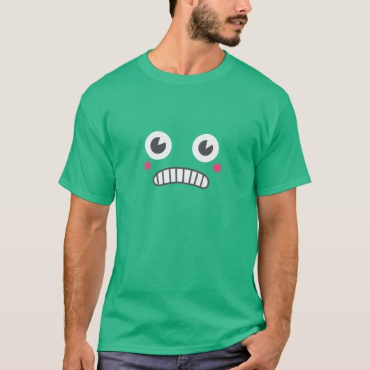 Green Paranoid Android Shirt (Vorderseite)