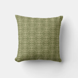 Green Paris Throw Kissen