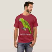 Green Parrot Bird Lover T-Shirt (Vorne ganz)