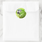 Green Parrot Sticker 2 (Tasche)