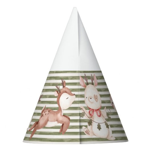 Green Party Hat Partyhütchen (Rückseite)