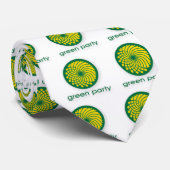 GREEN PARTY KRAWATTE (Gerollt)