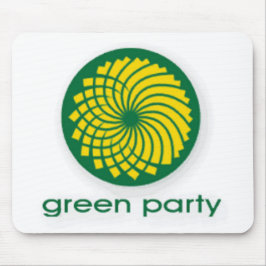 GREEN PARTY MOUSEPAD