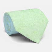 Green Pastel Ombre Glitzer Krawatte (Gerollt)