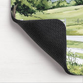 Green Pastures Ranch Pferde Mousepad (Ecke)