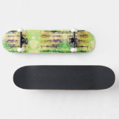 Green Patch Strip Skateboard (Horizontal)