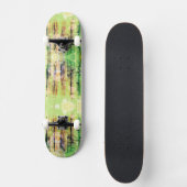 Green Patch Strip Skateboard (Vorderseite)