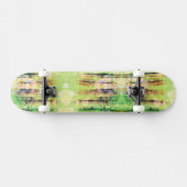 Green Patch Strip Skateboard (Horizontal)