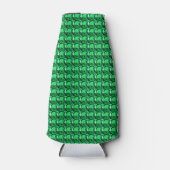 Green Pattern Emerald Flaschenkühler (Vorderseite)
