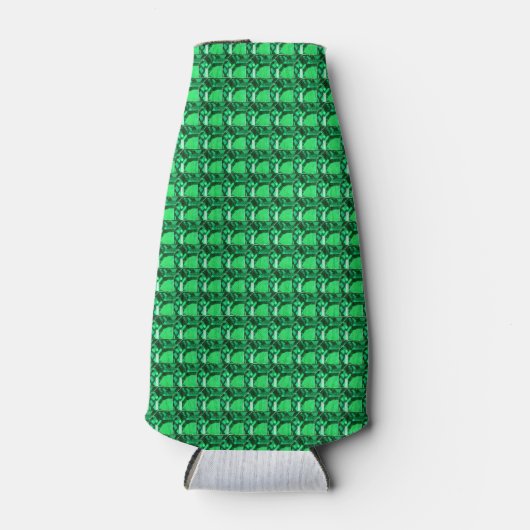 Green Pattern Emerald Flaschenkühler (Vorderseite)