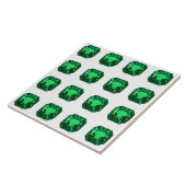 Green Pattern Emerald Fliese (Seite)
