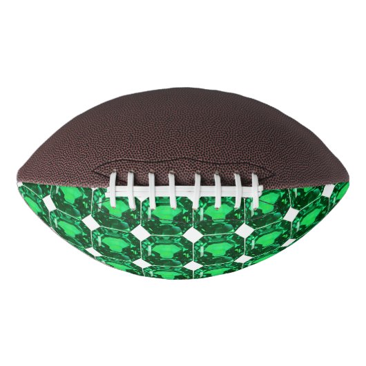 Green Pattern Emerald Football (Vorderseite)