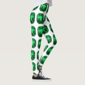 Green Pattern Emerald Leggings (Rechts)