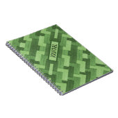 Green Pattern Prayer Journal Notizblock (Rechte Seite)