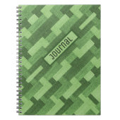 Green Pattern Prayer Journal Notizblock (Vorderseite)