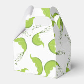 Green Pea Baby SHower Geschenkboxen Geschenkschachtel (Rückseite)