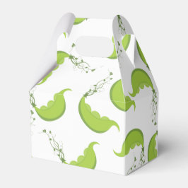 Green Pea Baby SHower Geschenkboxen Geschenkschachtel