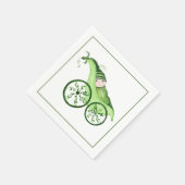 Green Pea Baby Stroller und Baby Serviette (Ecke)