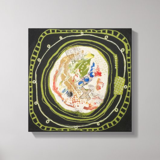 Green Peace 1 Leinwand gepackter Print (Vorderseite)