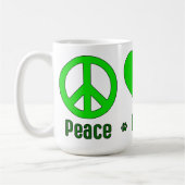 Green Peace Liebe BBG Tasse (Links)