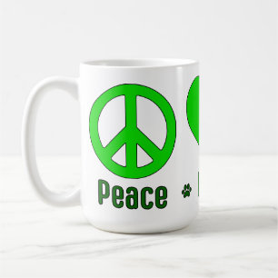 Green Peace Liebe BBG Tasse